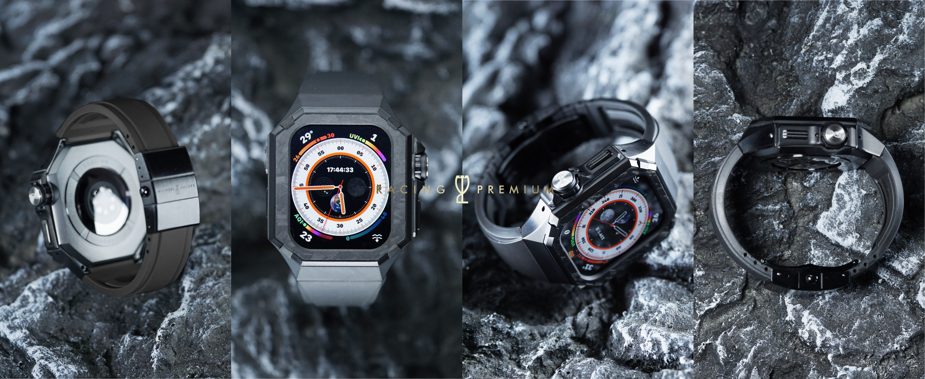 Amazon.co.jp: [RACINGPREMIUM] カスタムAppleWatchフルシリーズ44 