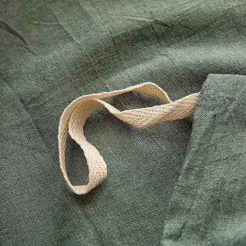 Miniatura 6 de Juego de funda de edredón 100% algodón lavado con textura parecida, transpirable, duradero, suave y cómodo, juego de ropa de cama de 3 piezas con 2