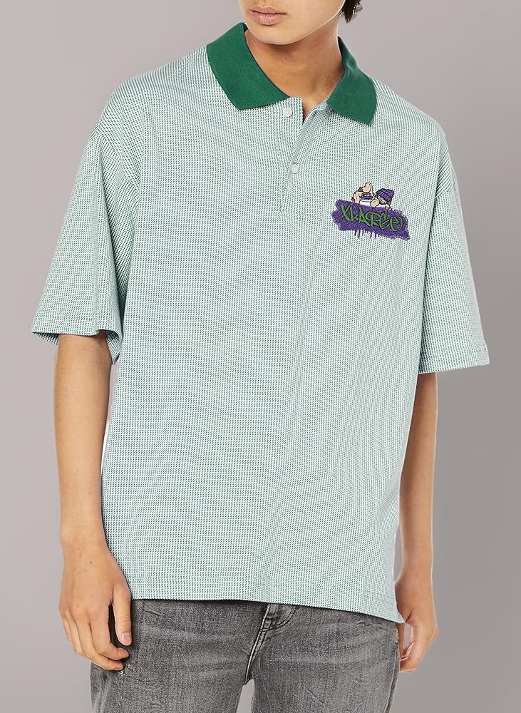 Amazon | [エクストララージ] ポロシャツ EMBROIDERY BOMB POLO