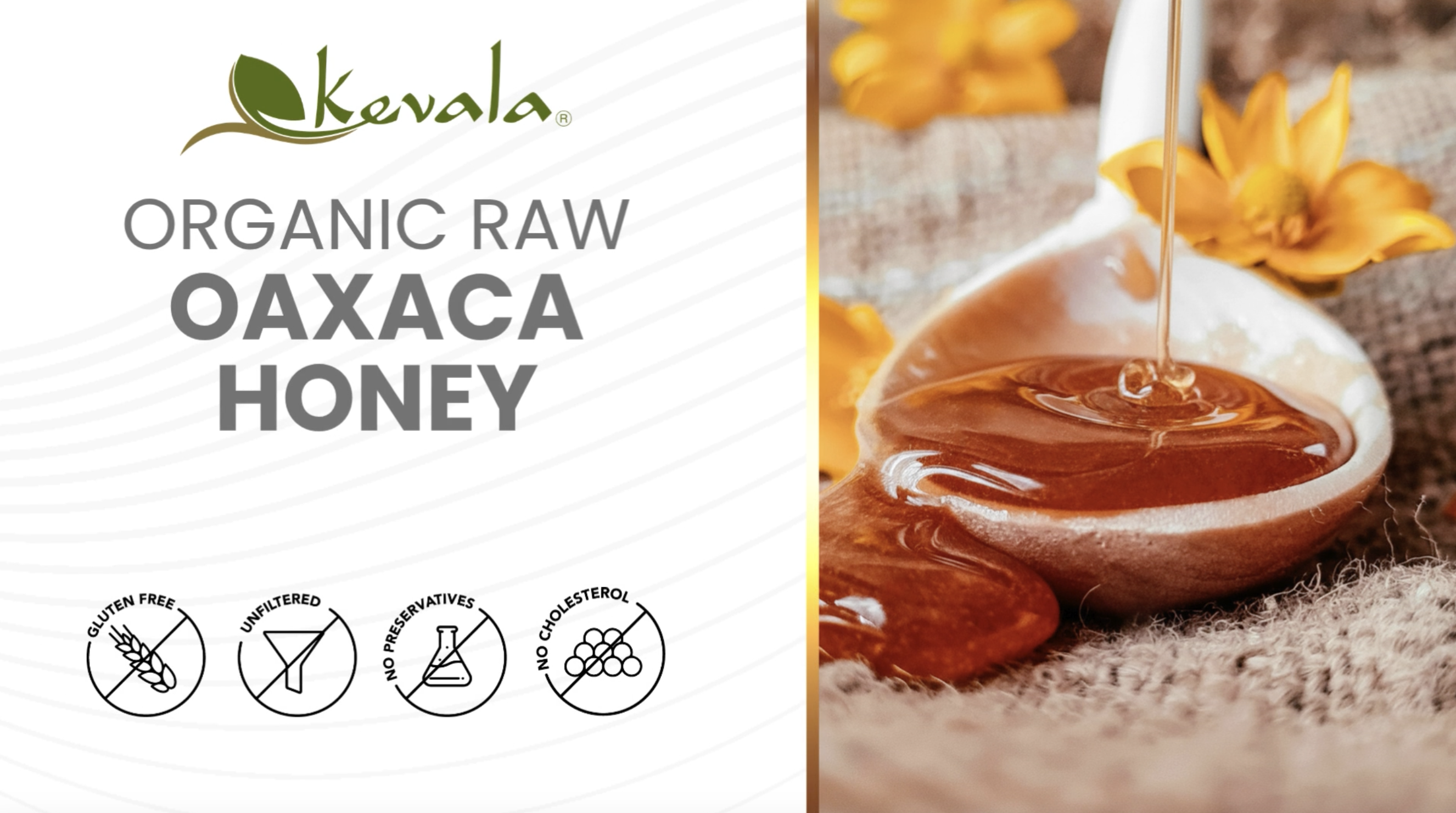 Amazon.com : Kevala Organic Raw Oaxaca Honey - Natural Sweetener
