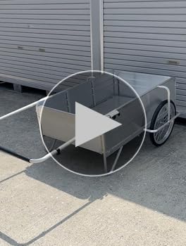 ロングサイズ アルミリヤカー 折りたたみ リヤカー 耐荷重150kg ノーパンク Amazon.co.jp: [THE PRODUCT] 【ロングサイズ】 アルミリヤカー