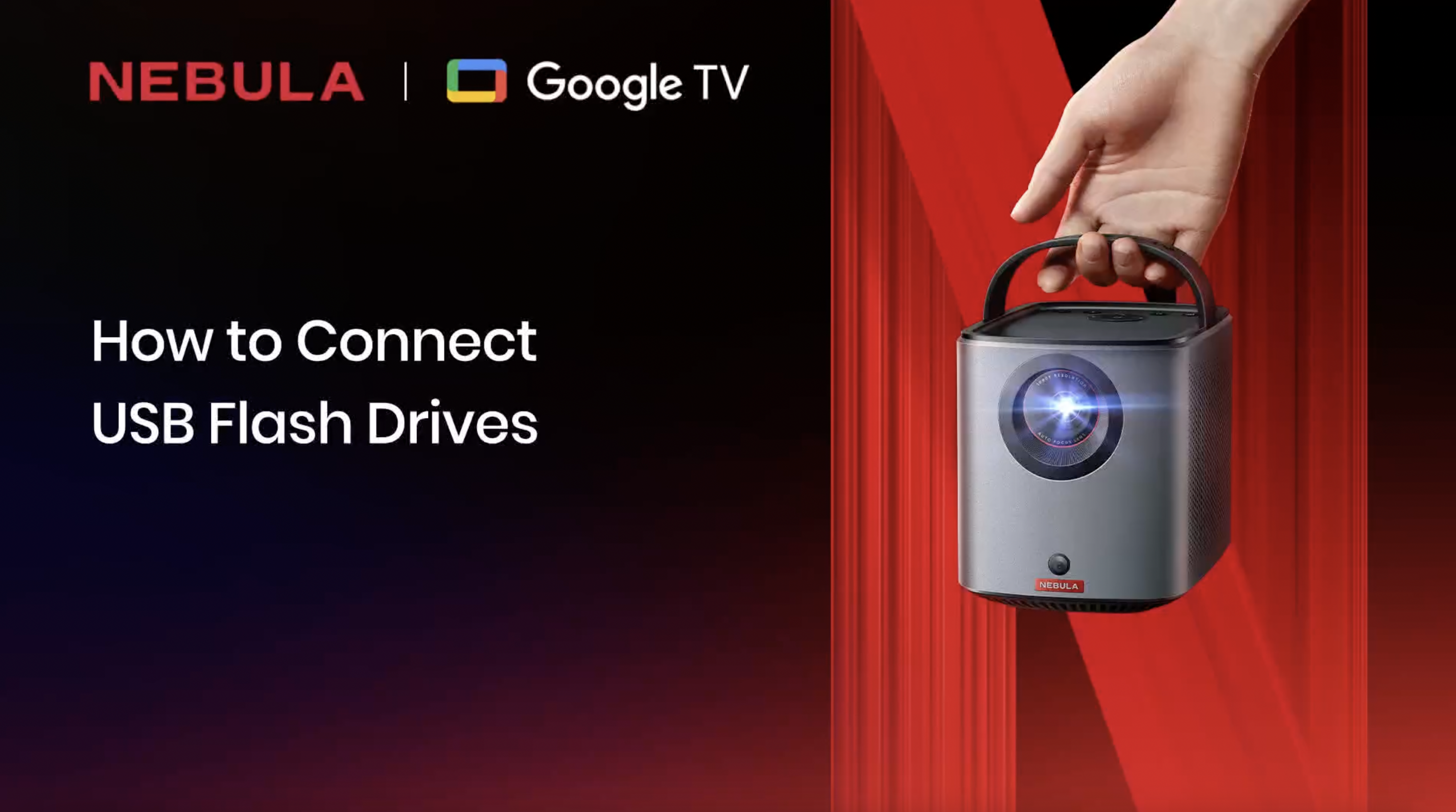 Amazon.com: NEBULA Mars 3 Air GTV Projector - Netflix Officially