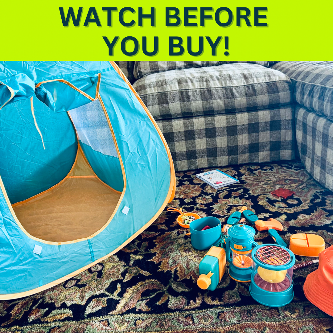 Camping Set. Amazon Watch Honest Review of Kids Camping Set with Tent on Amazon Live
