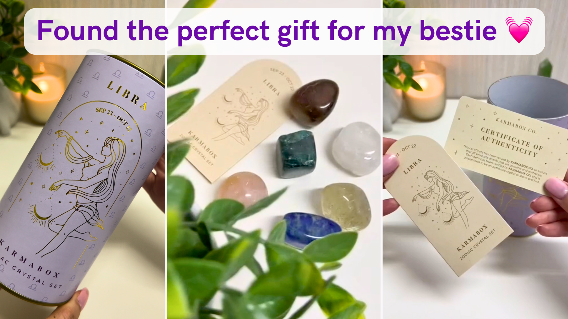 Karmabox Gifts For Capricorn Woman Aquarius Gifts For Women