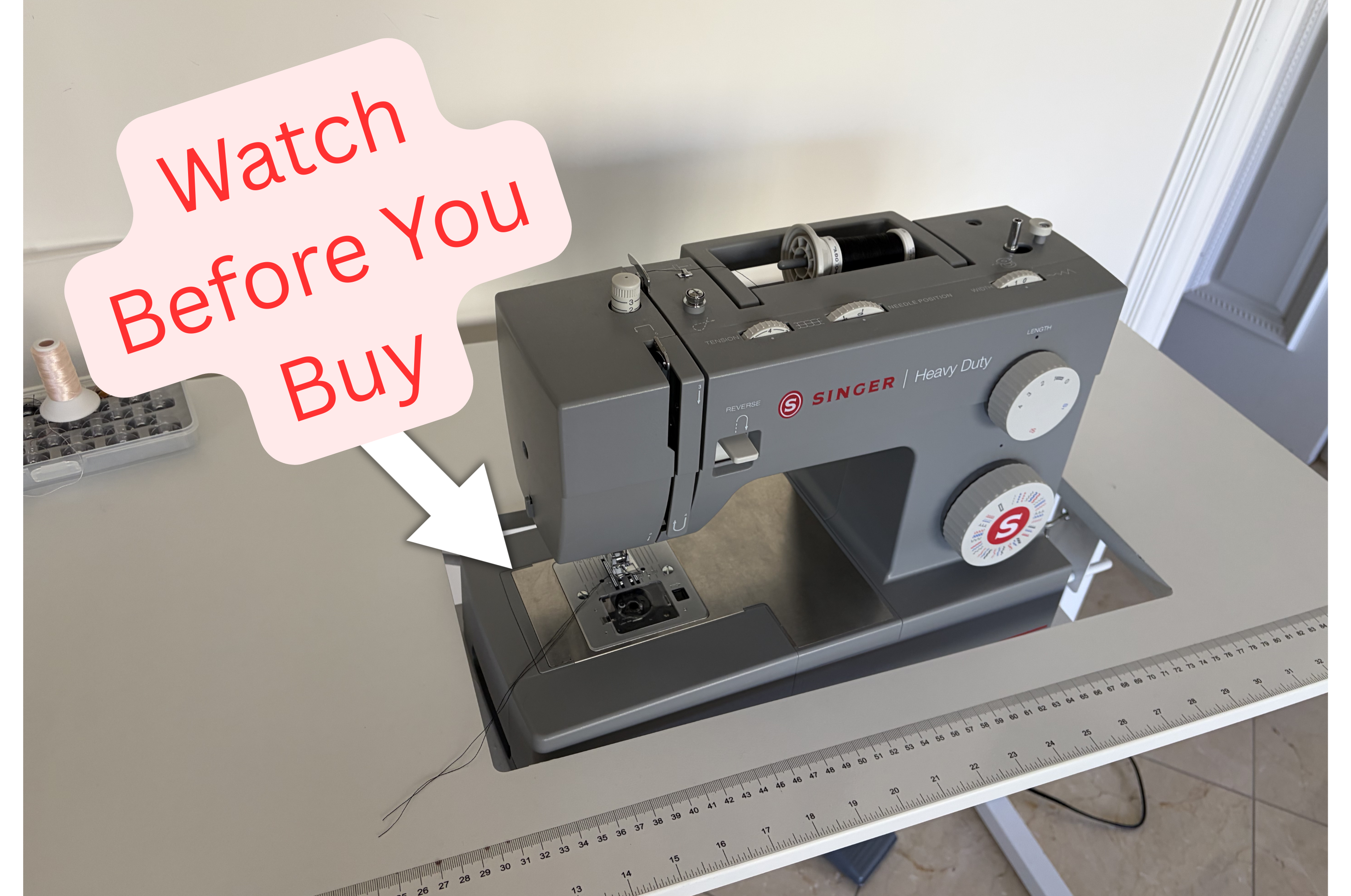 Watch Honest Review of SINGER Heavy Duty Singer Sewing Machine #ad on ...