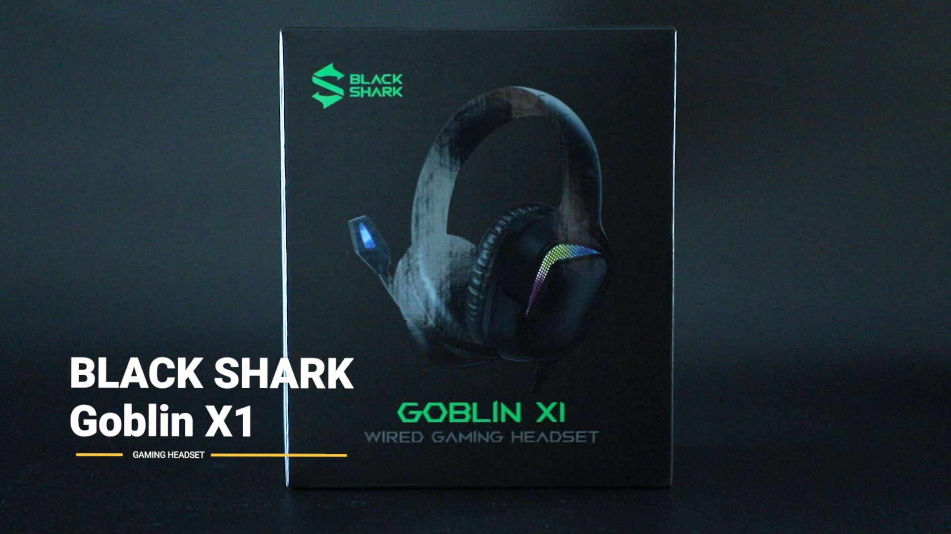 Amazon.co.jp: Black Shark X1 ゲーミングヘッドセット RGB