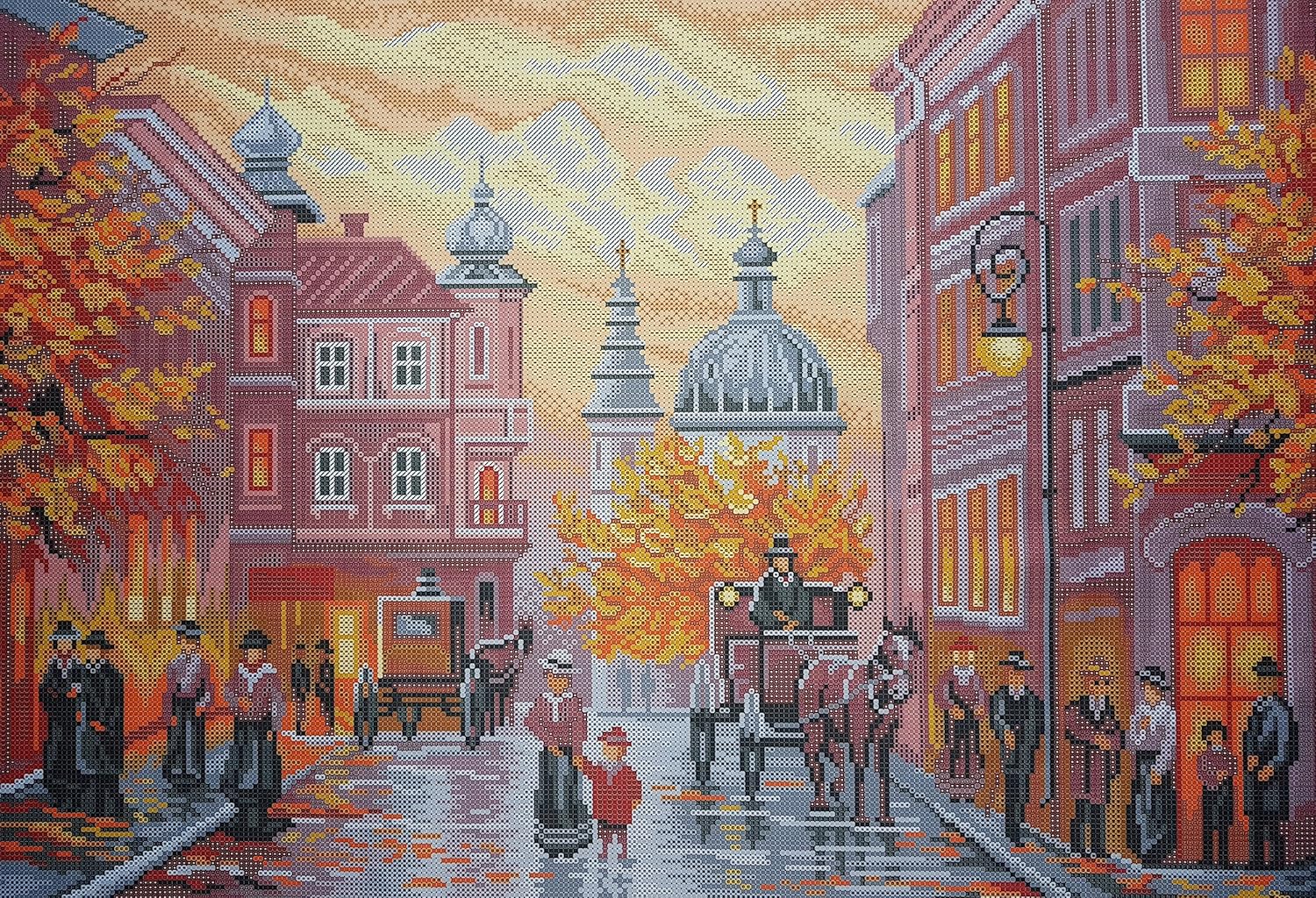 Kreuzstich-Set Mit Sukkulenten-Muster – 30x40 Cm, 11CT Vorgedruckter Stoff, Inkl. Faden & Nadeln, Für Anfänger & Erwachsene