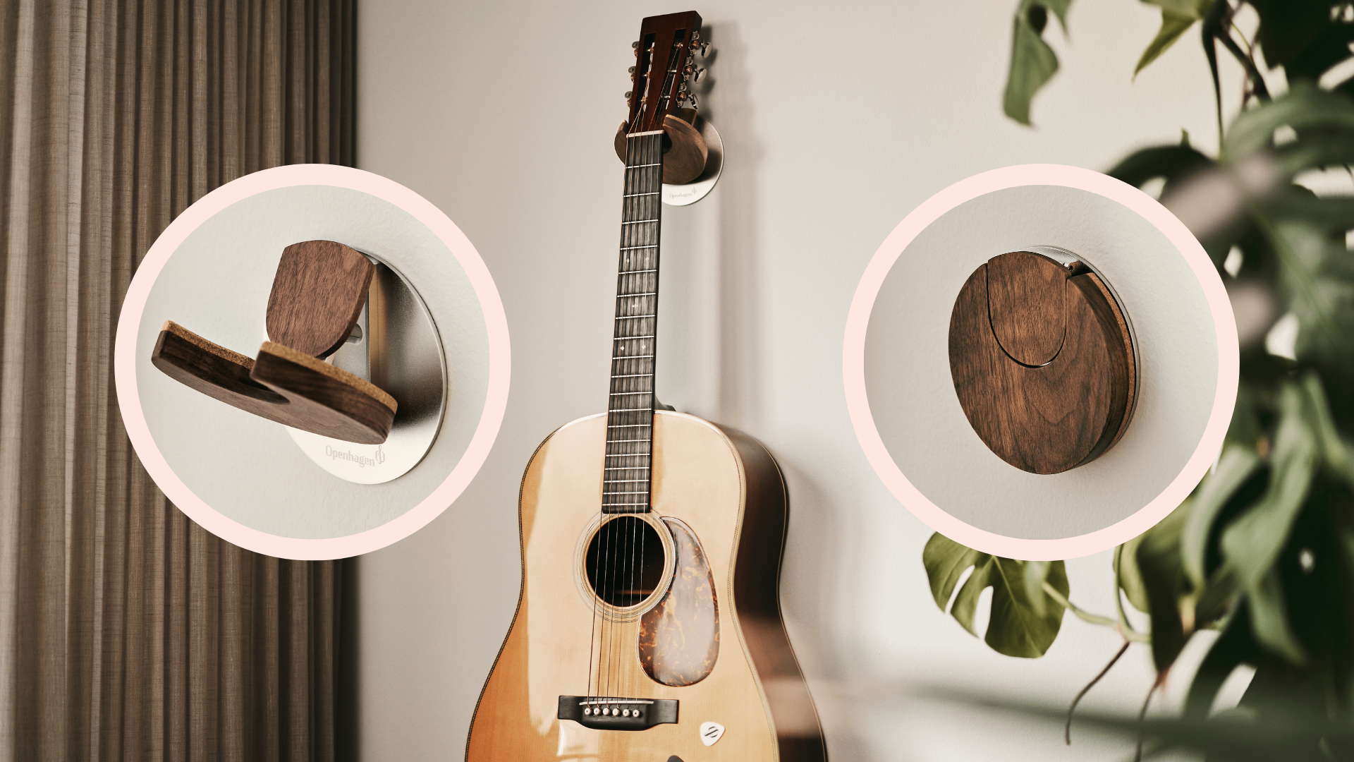 Amazon.com: World's Only Collapsible Guitar Hanger Wall Mount