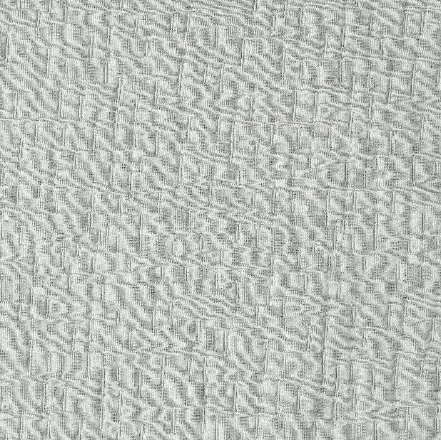 Amazon Brand – Stone & Beam Locklar 100% Cotton Lightweight Textured Full / Queen Coverlet Set, Easy Care, 90 x 90, Grey