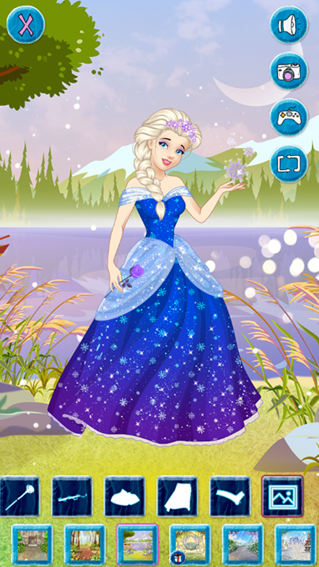 Icy Princess Dress Up
