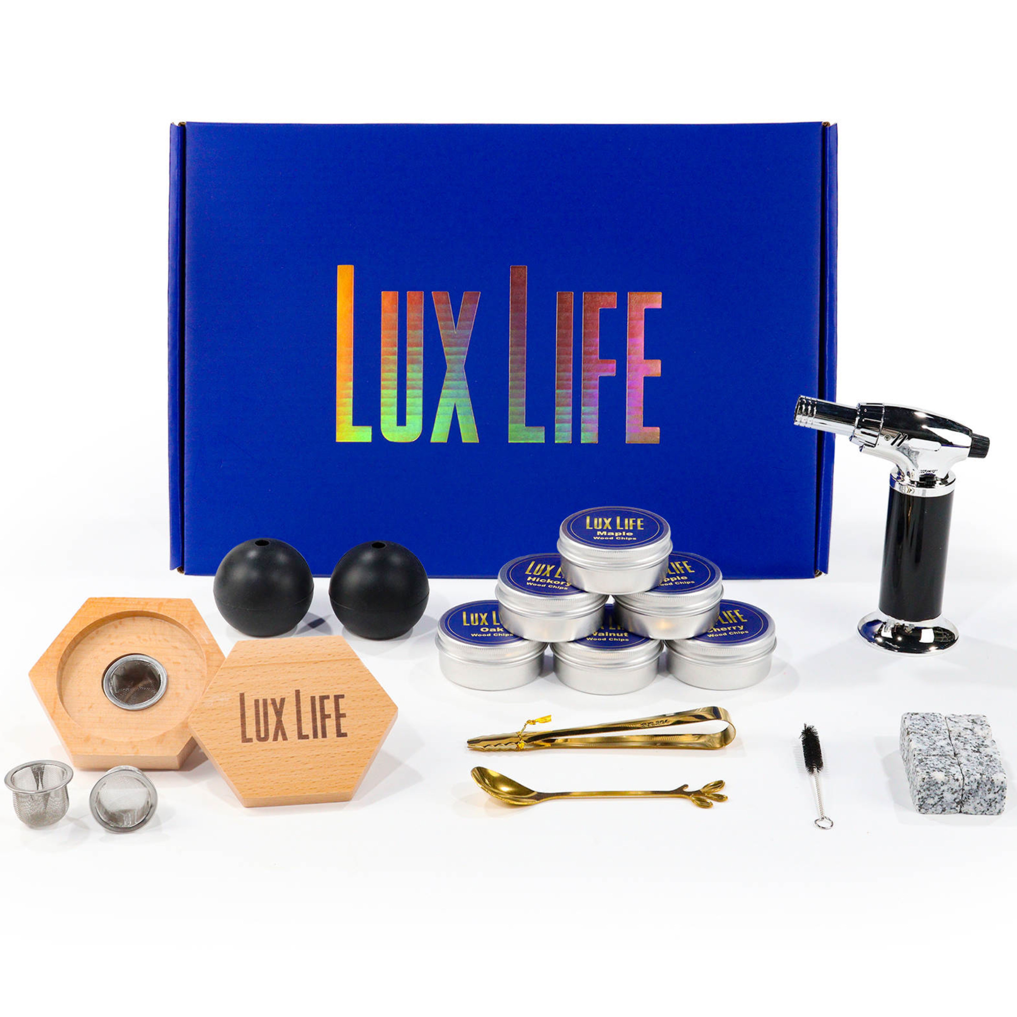 Amazon.com : Lux Life Bourbon Smoker Kit – Whiskey Smoker Set for