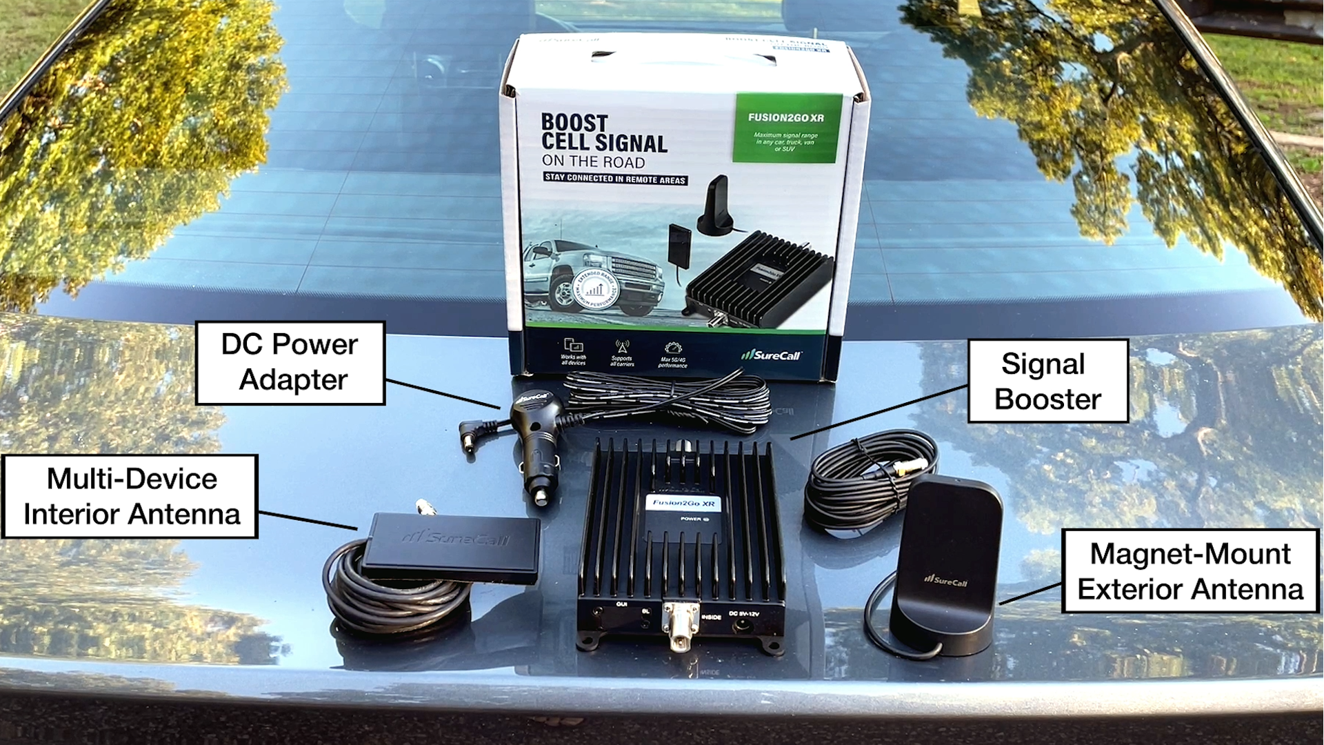 Cell Phone Booster For Home SureCall Fusion2Go XR Boost 5G 4G LTE