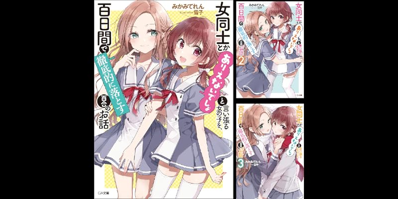 女同士とかありえないでしょと言い張る女の子を、百日間で徹底的に落とす百合のお話 小説】女同士とかありえないでしょと言い張る女の子を、百日間で