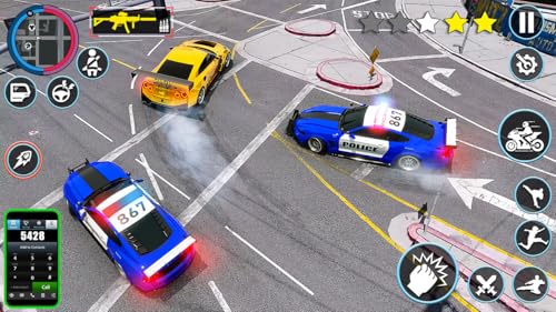Grand Police Vehicles Transport SImulation Game - Jogo de Condução de Carros de Polícia