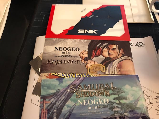 Amazon.co.jp: NEOGEO mini サムライスピリッツ限定版セット 橘 右京