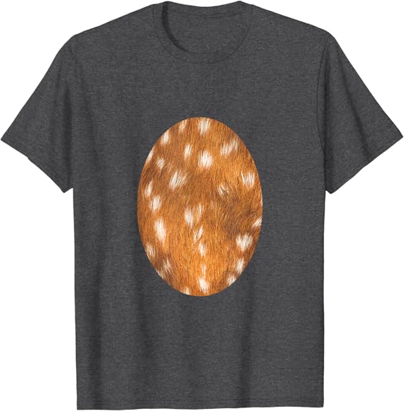 Christmas Deer Chest Costume Reindeer Belly T-Shirt
