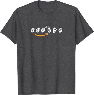 Amazon asl shirt Clearance