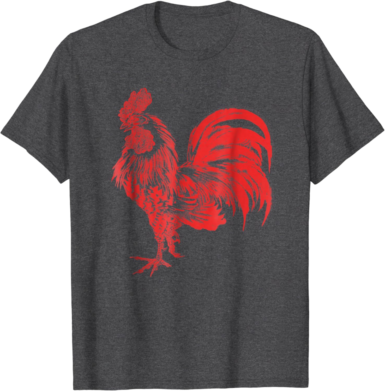 red rooster shirt