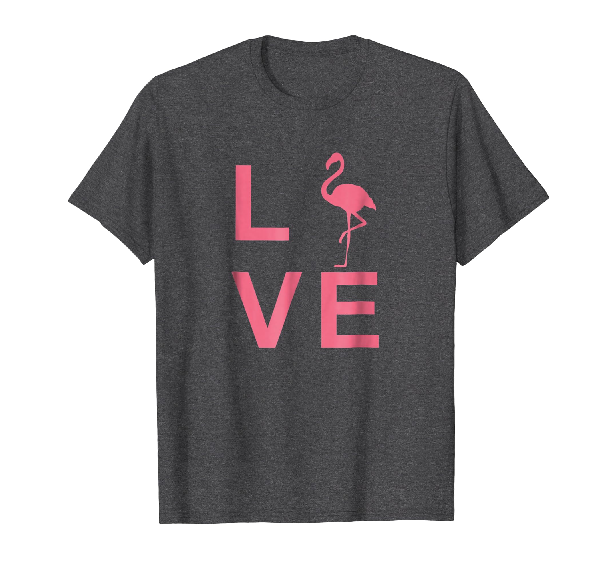 Shirts Flamingos Pink Love
