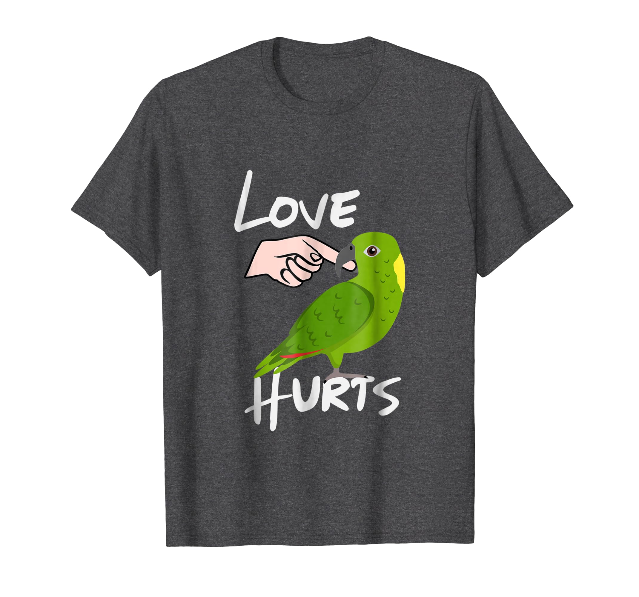Amazon.com: Amazon Love T-Shirt Nape ... Parrot Yellow Hurts