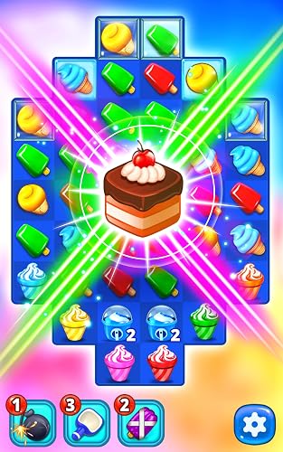 Foto von Ice Cream Paradise: Eiscreme-Paradies - Kostenloses Match 3-Puzzle-Spiel