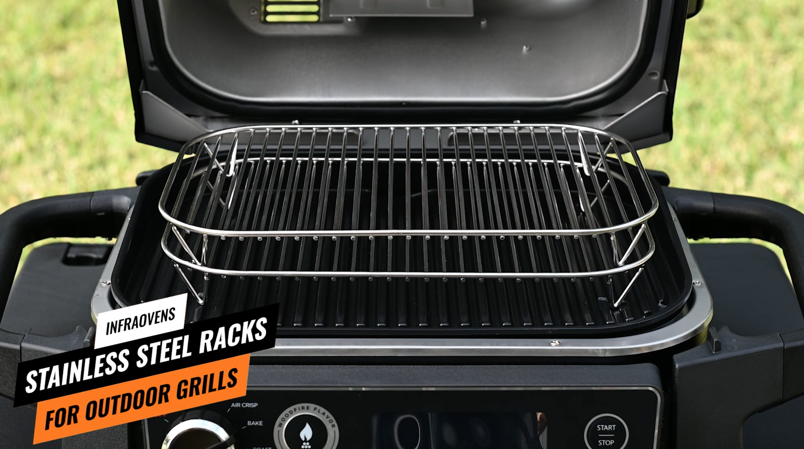 Amazon.com: Stainless Steel Rack Set for Ninja Woodfire Outdoor