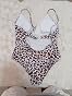 SHEKINI Costume Intero Donna Con Gonna, Controllo Pancia, Scollo A V, Imbottitura Rimovibile - 3