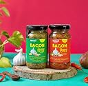 Nomad Food Project Combo of Bacon Thecha Green and Thecha Red | Each of 200gms gallery image