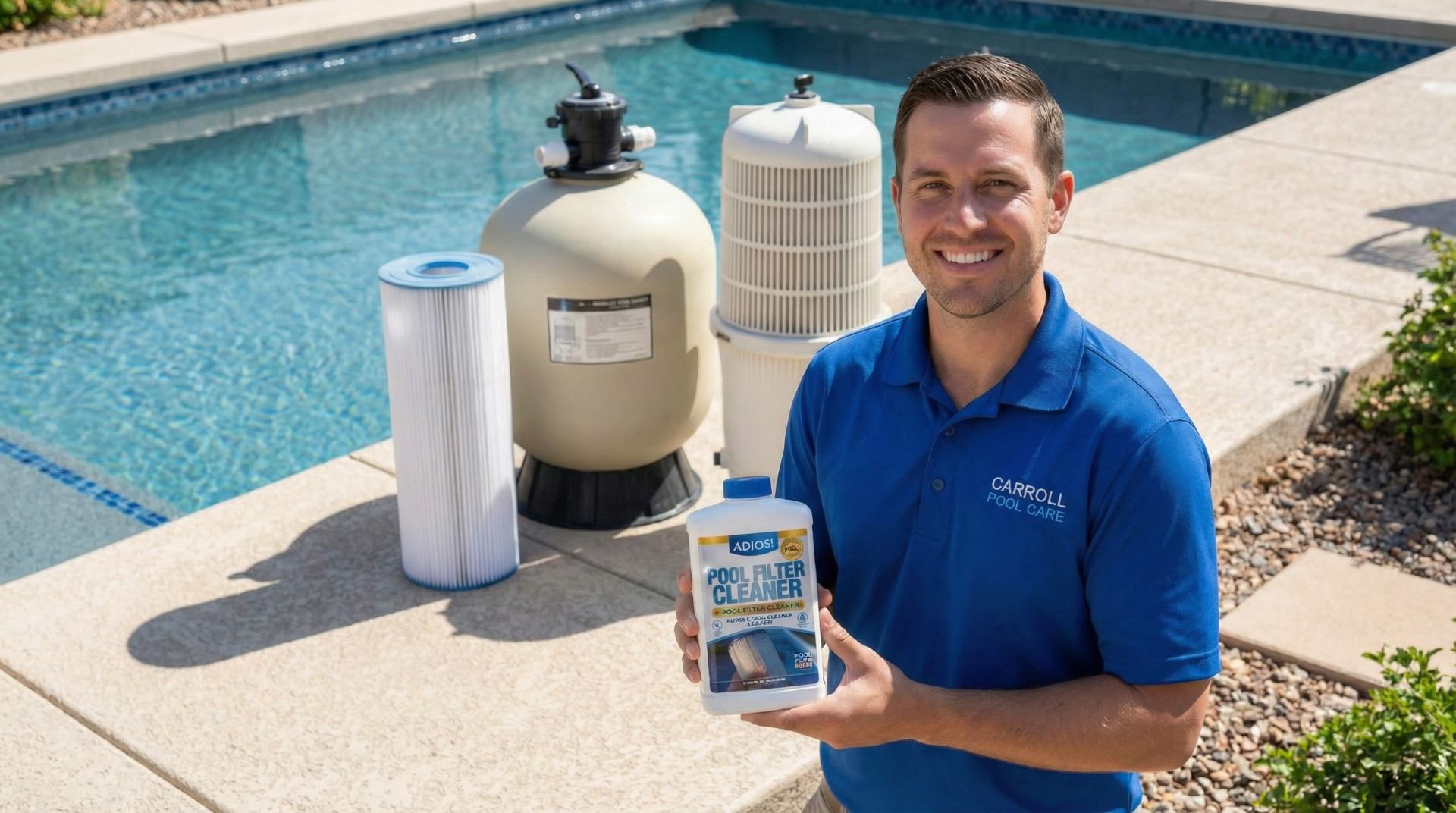 Watch Adios! Pool Filter Cleaner Soaking Solution and Degreaser on ...