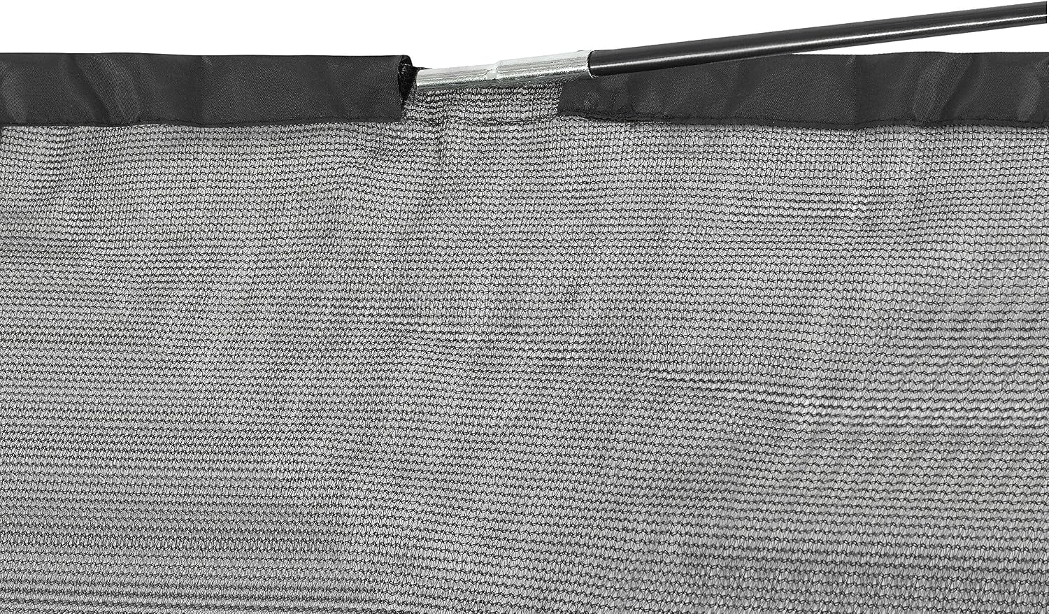 Trampoline Enclosure Net (Universal) 15 ft Frame: 5 Curved Pole: with Top Ring Enclosure Systems -Sleeve on top Type-