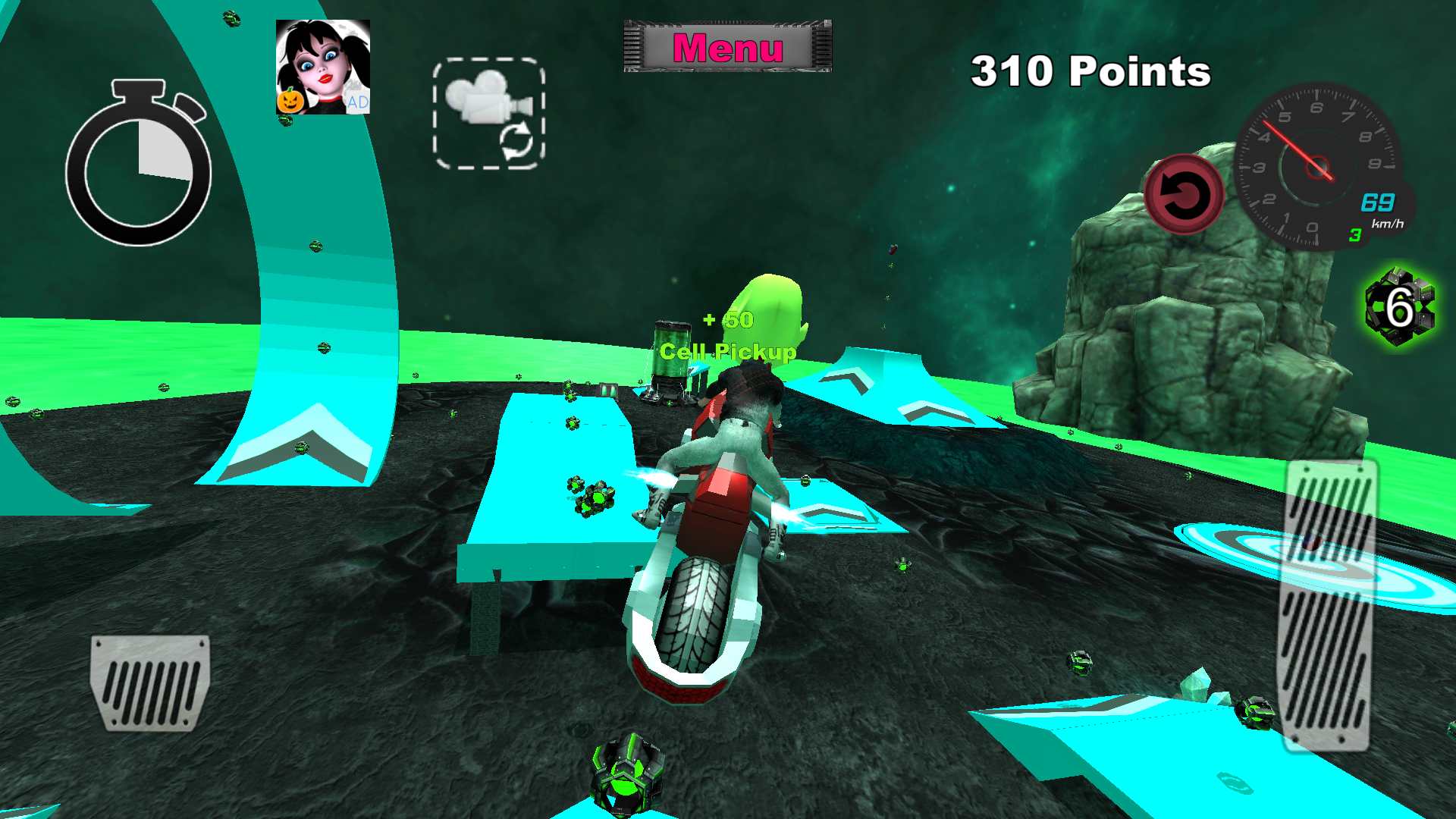 Bike Future Race Alien World (Free) - App on Amazon Appstore