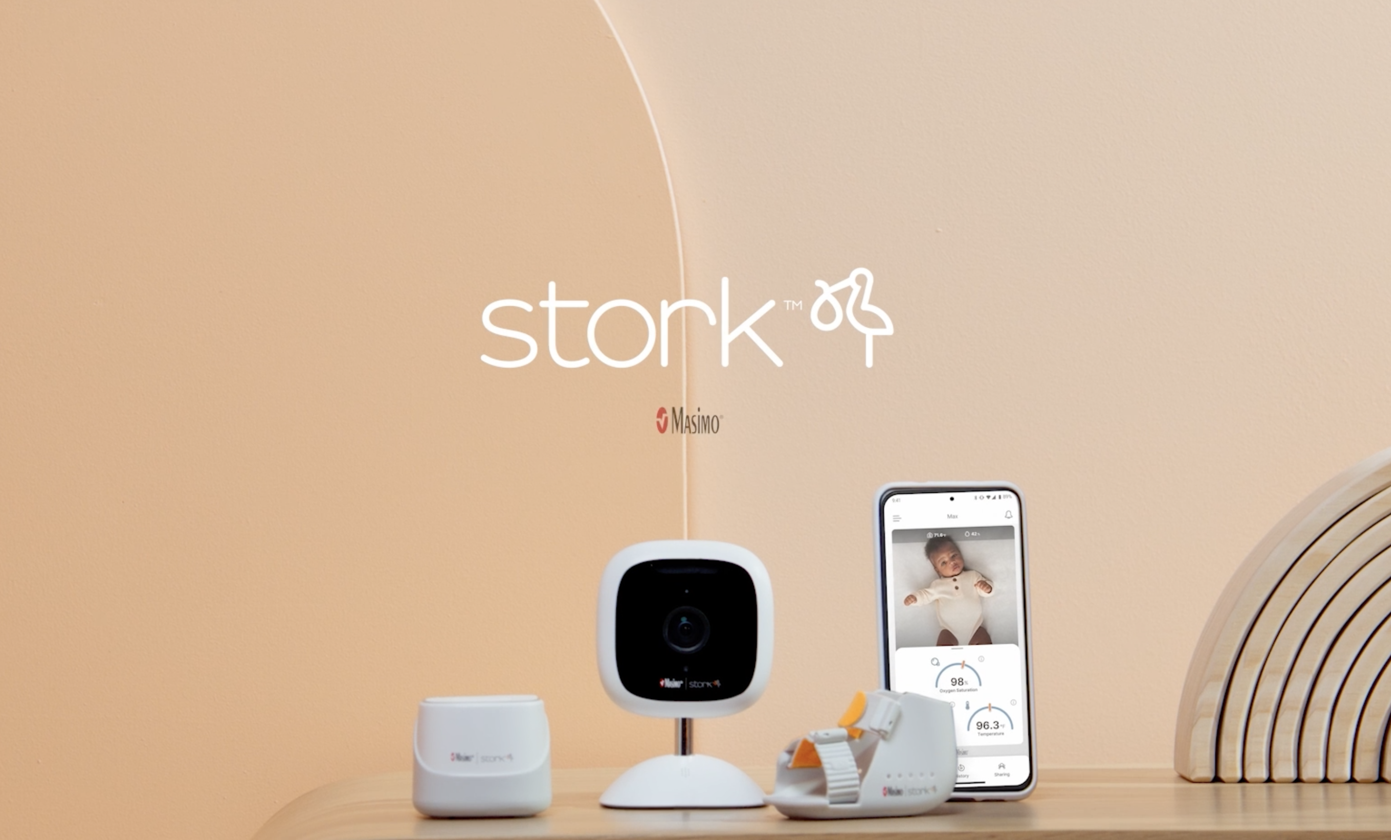 Amazon.com: Masimo Stork Vitals - FDA Cleared Smart Baby
