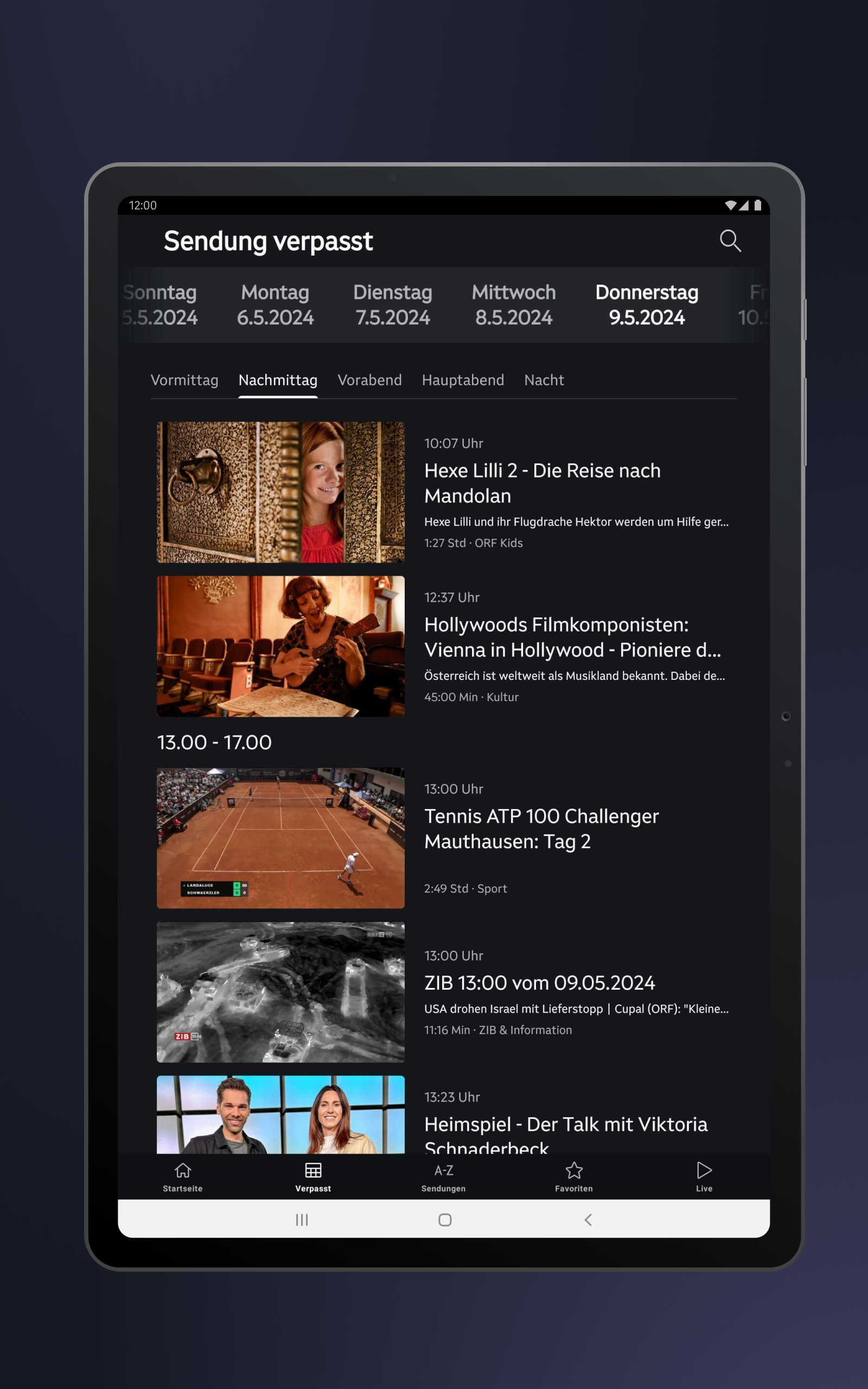 ORF ON – Österreichs Streamingplattform-App im Amazon Appstore