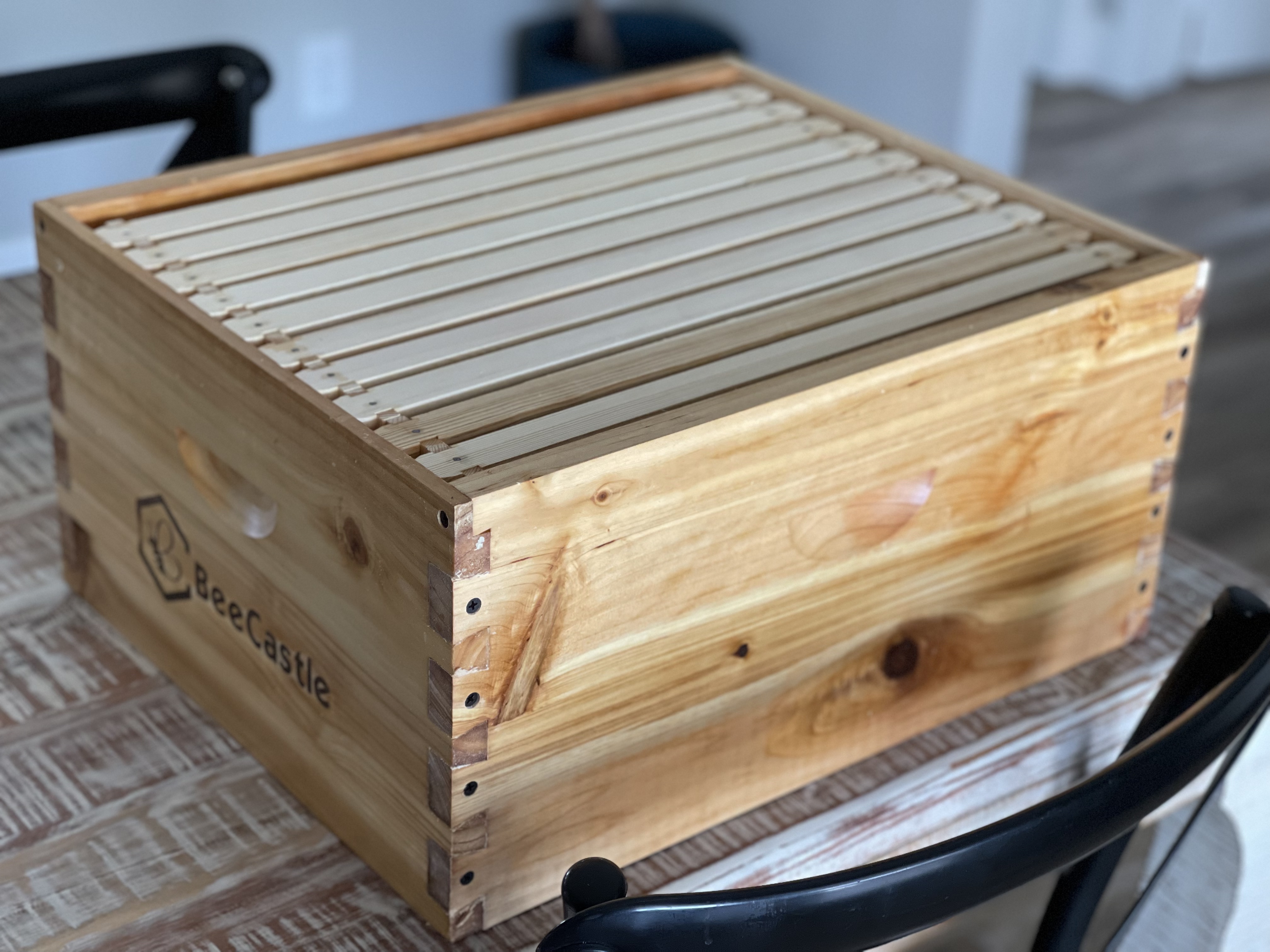 Beekeeping equipment and hive setup