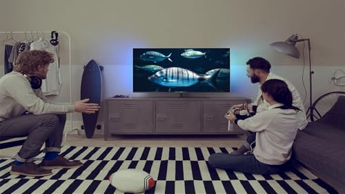 free rush aquarium HD - multidão de peixes grandes no aquário em sua TV HDR 4K, TV 8K e dispositivos