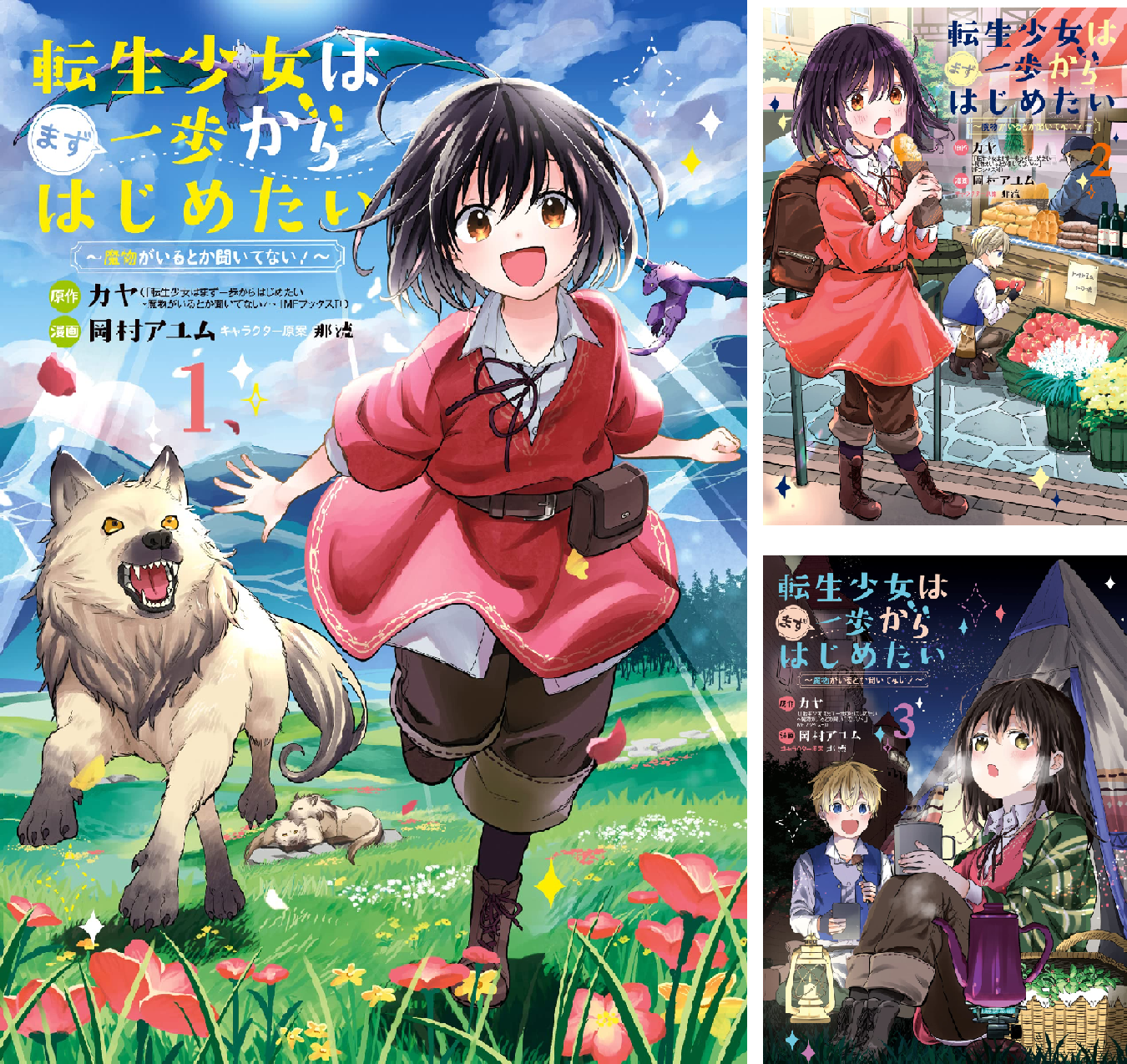 転生少女はまず一歩からはじめたい～魔物がいるとか聞いてない！～ (全 