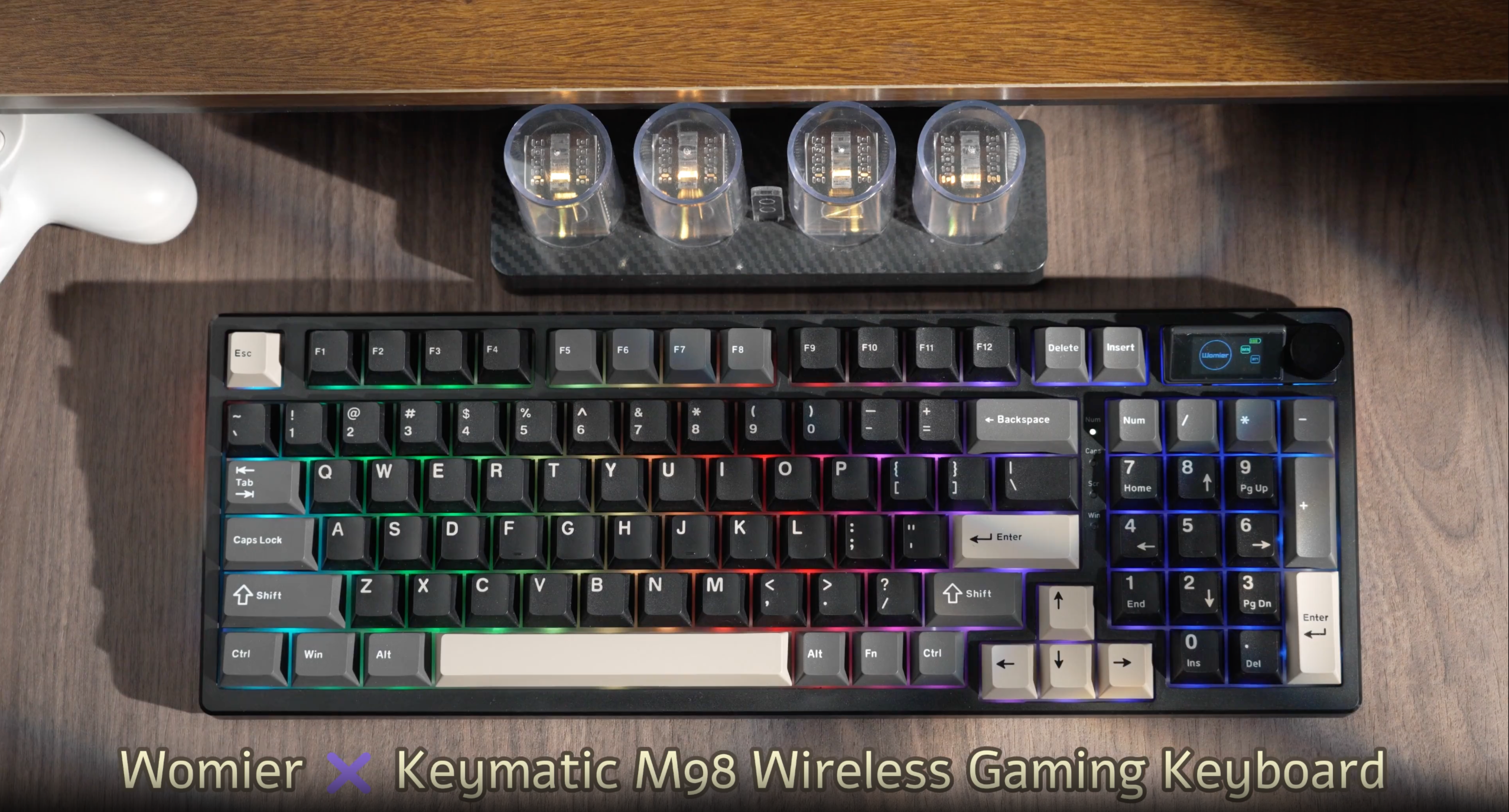 Amazon.com: Keymatic M98 Wireless Mechanical Keyboard w/Screen