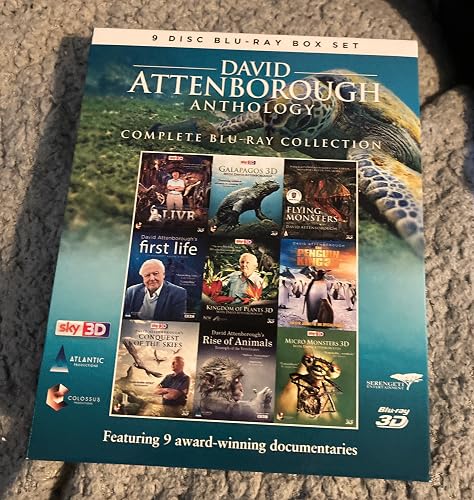 David Attenborough Anthology - Complete Blu-Ray Collection [3D Blu