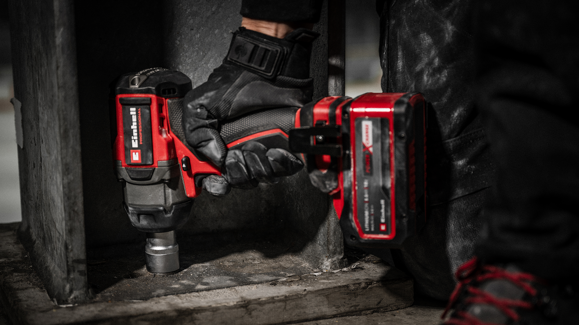 Visseuse à Choc Einhell IMPAXXO 18/450 – 450 Nm, Brushless, Batterie 4Ah, Pour Pneus Et Bricolage