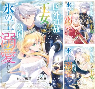 国外追放された王女は、敵国の氷の王に溺愛される (全3巻) Kindle版