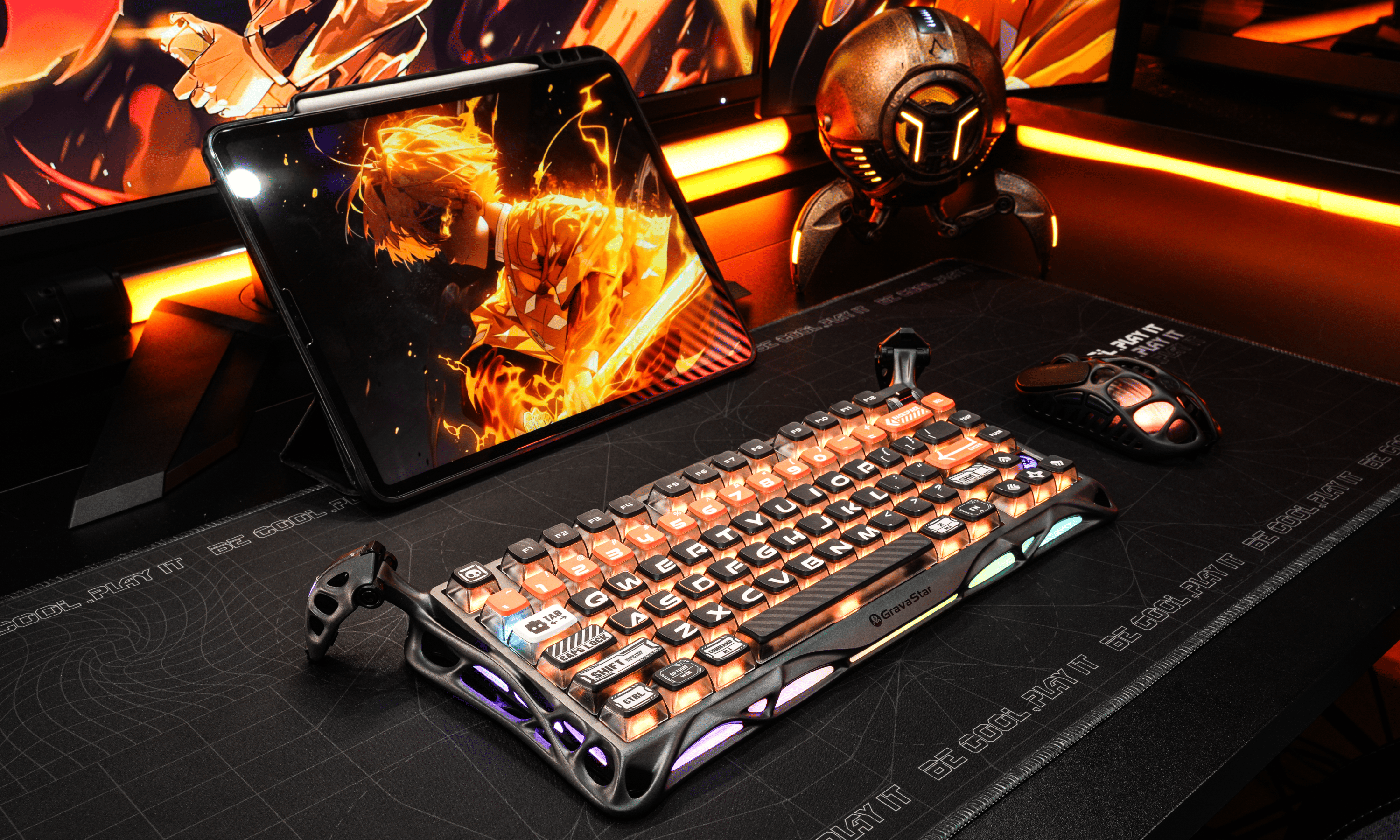 Amazon.com: GravaStar Mercury K1 Pro Wireless Mechanical Gaming