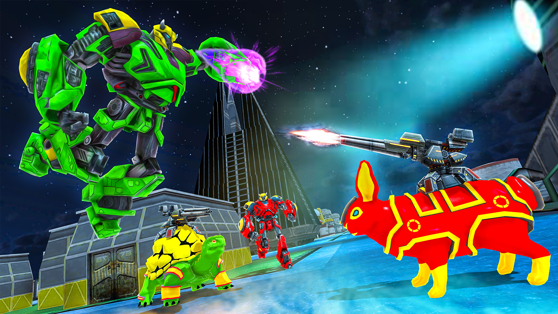 Rabbit Robot Fight VS Turtle Robot Transformation - App on Amazon Appstore