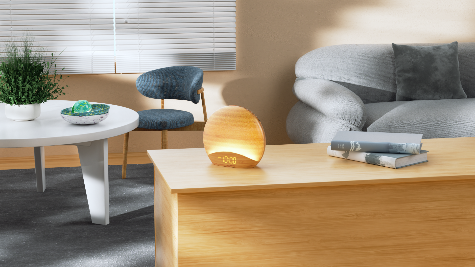 Amazon.com: REACHER Sunrise Alarm Clock with Bluetooth Speaker