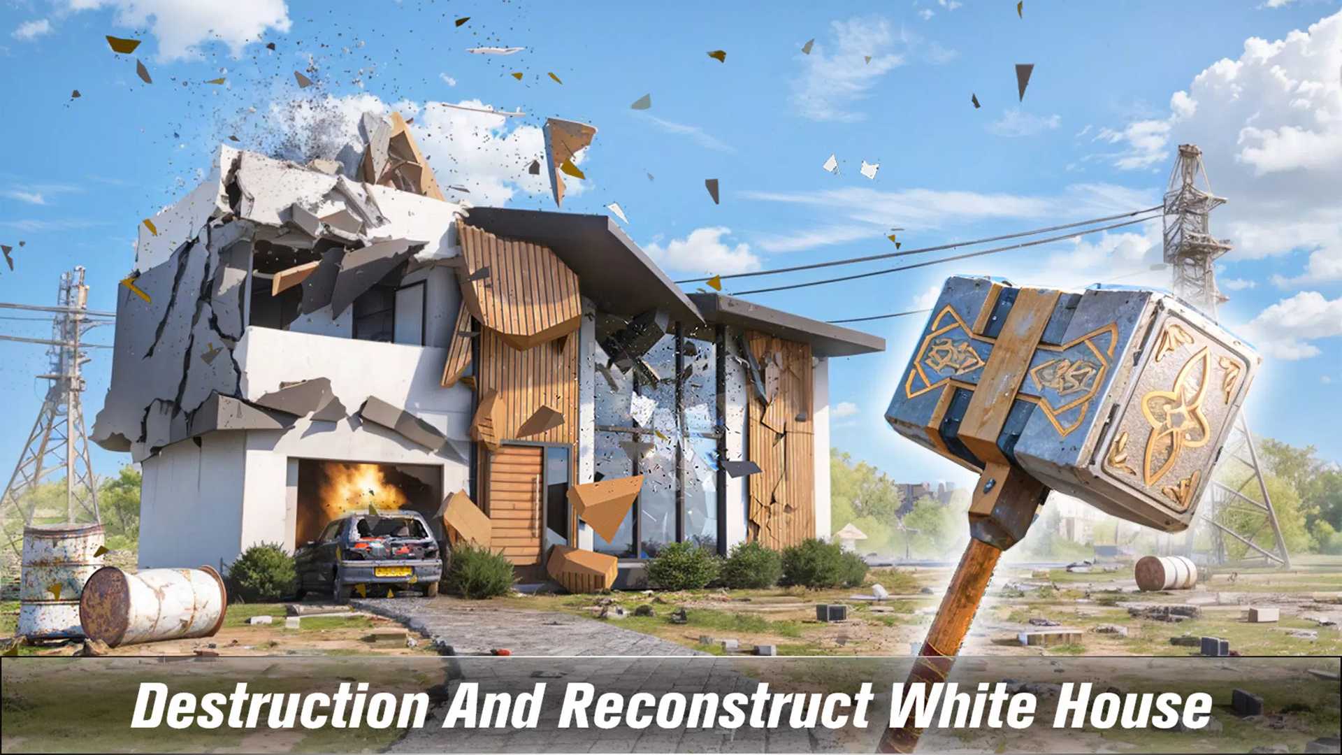 Virtual house destruction demolition Game - App on the Amazon Appstore