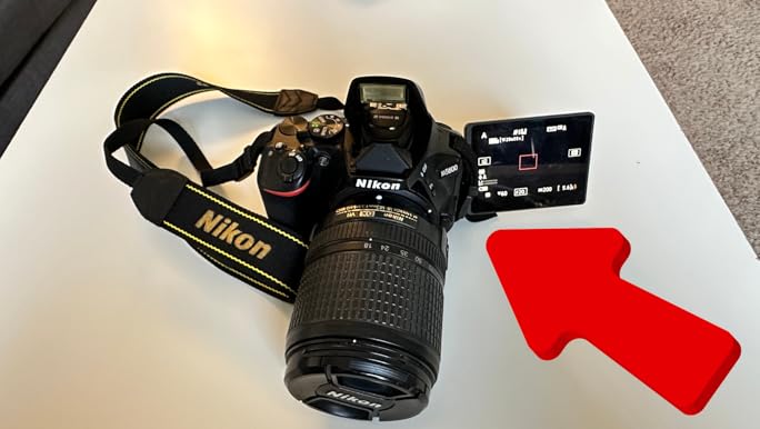 Amazon.com : Nikon D5600 DSLR with 18-55mm f/3.5-5.6G VR and