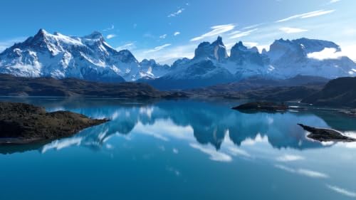 Mountain Lake – Peaceful Nature Scenery with Relaxing Music Ambience Screensaver – vue 6