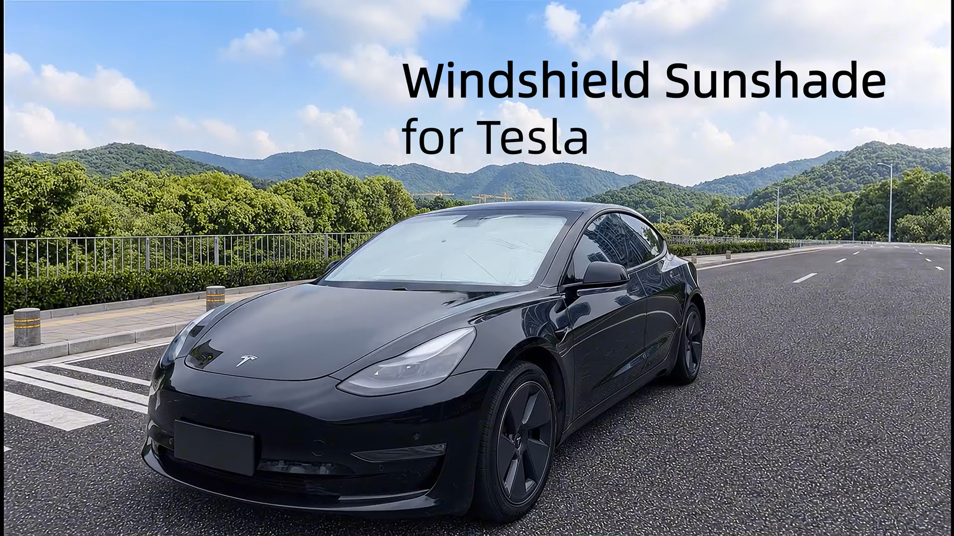 Amazon.com: Tesla Model 3/Y Windshield Sunshade - 2026 Foldable