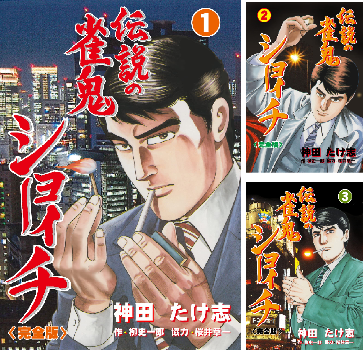 Shoichi ショーイチ 桜井章一伝 全9巻セット B18e5iIkziS.png