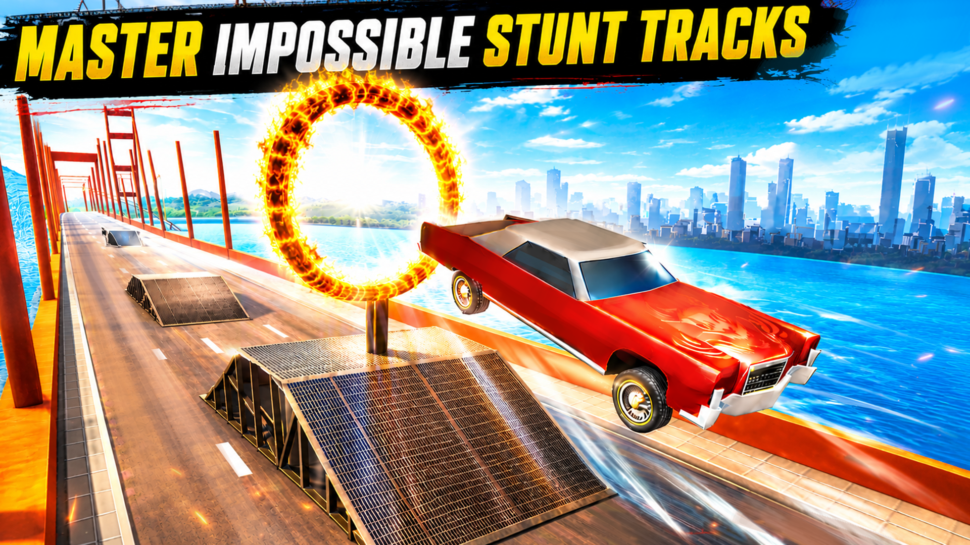 Mega Ramp Car Stunts 3D: Extreme Racing Simulator - App on Amazon Appstore