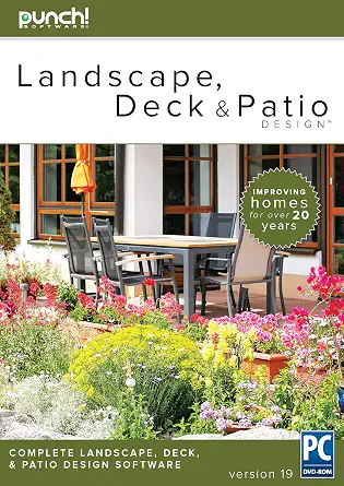 Punch! Landscape, Deck and Patio Design v19 for Windows PC